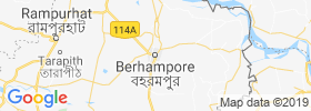 Baharampur map